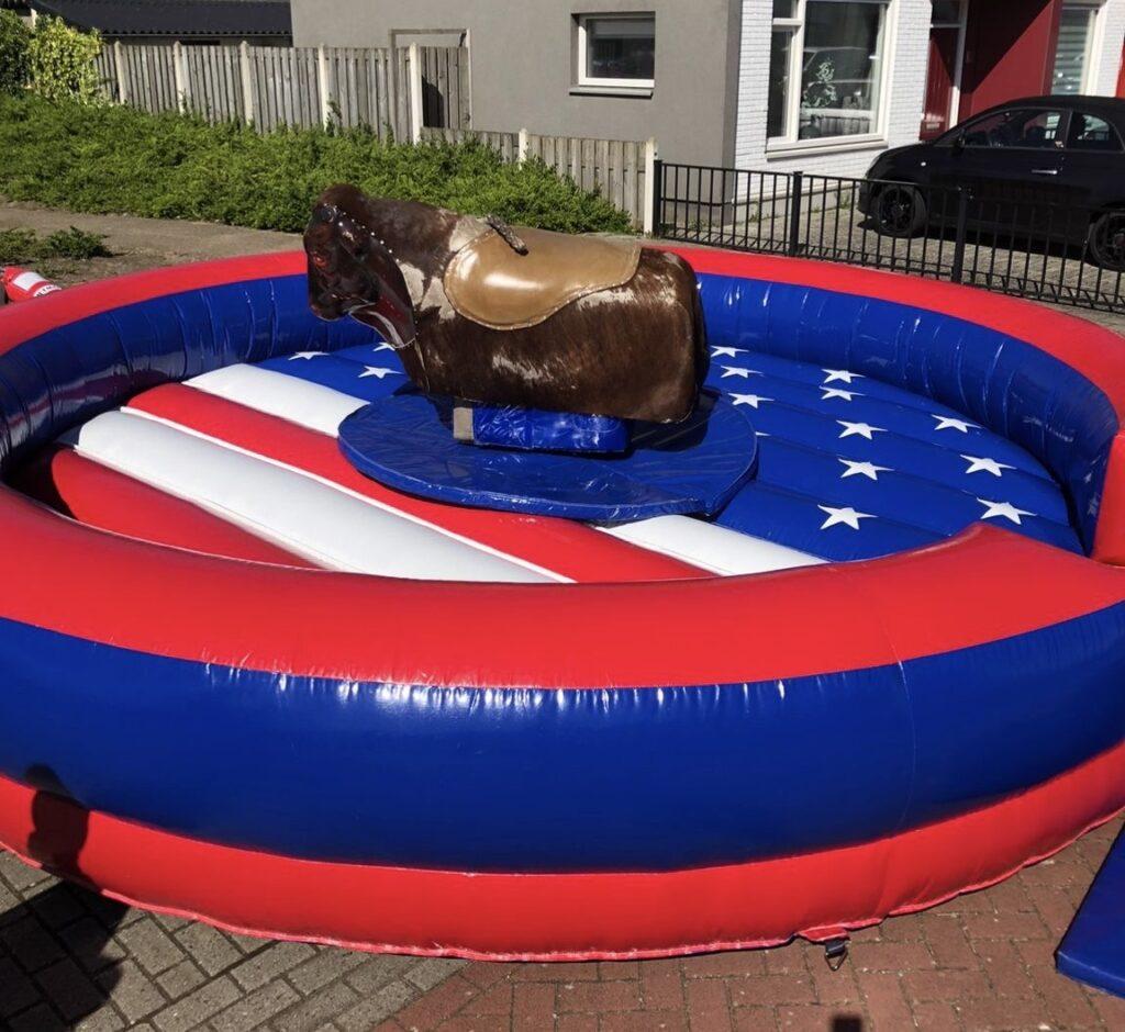 Rodeostier nieuw kussen